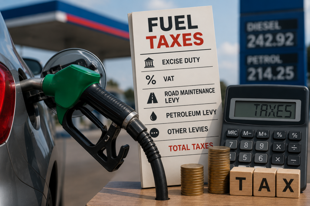 KNCCI calls for review of fuel taxes and levies amid diesel price shock