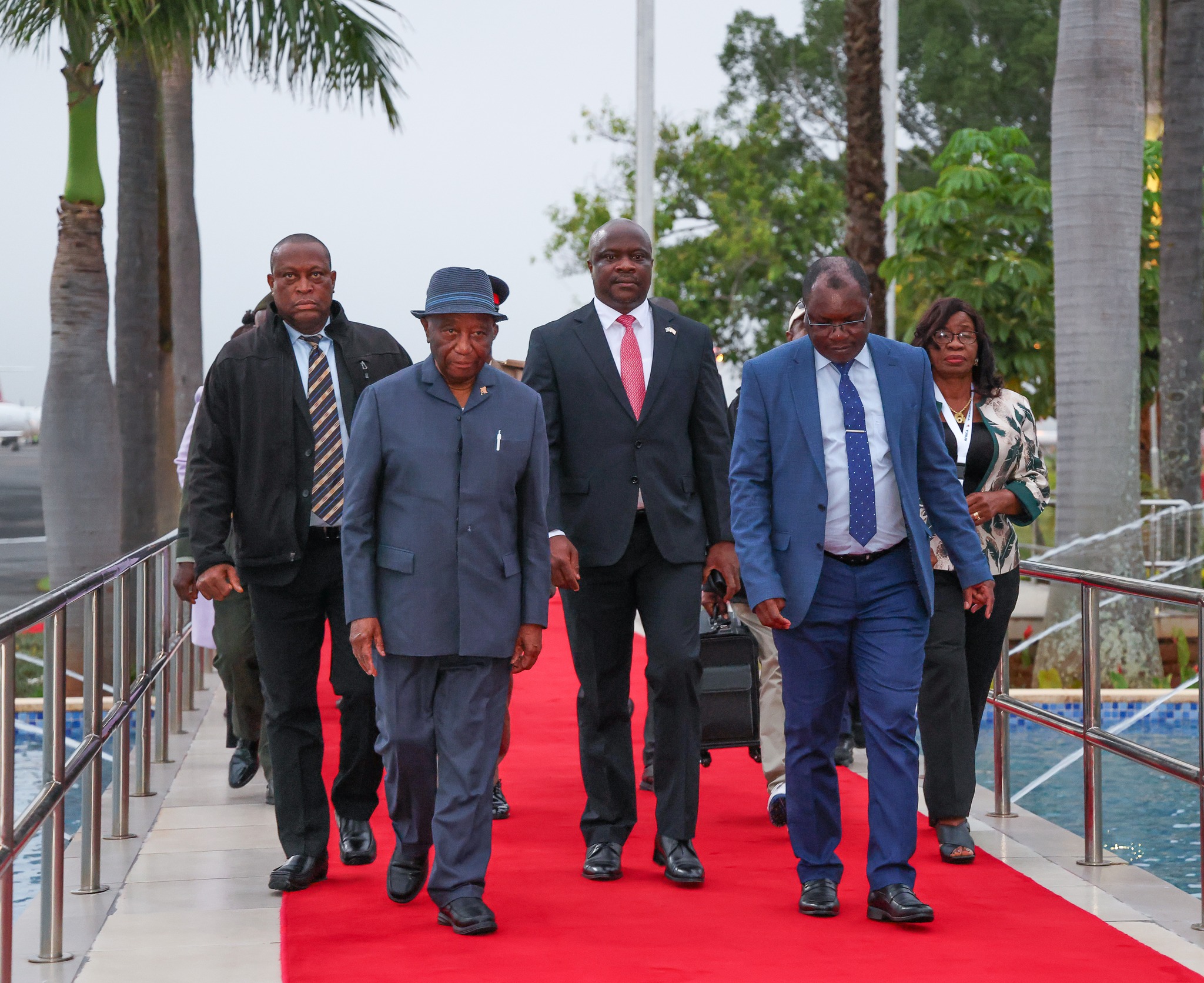 Presidents arrive in Nairobi ahead of Africa Forward Summit in Nairobi