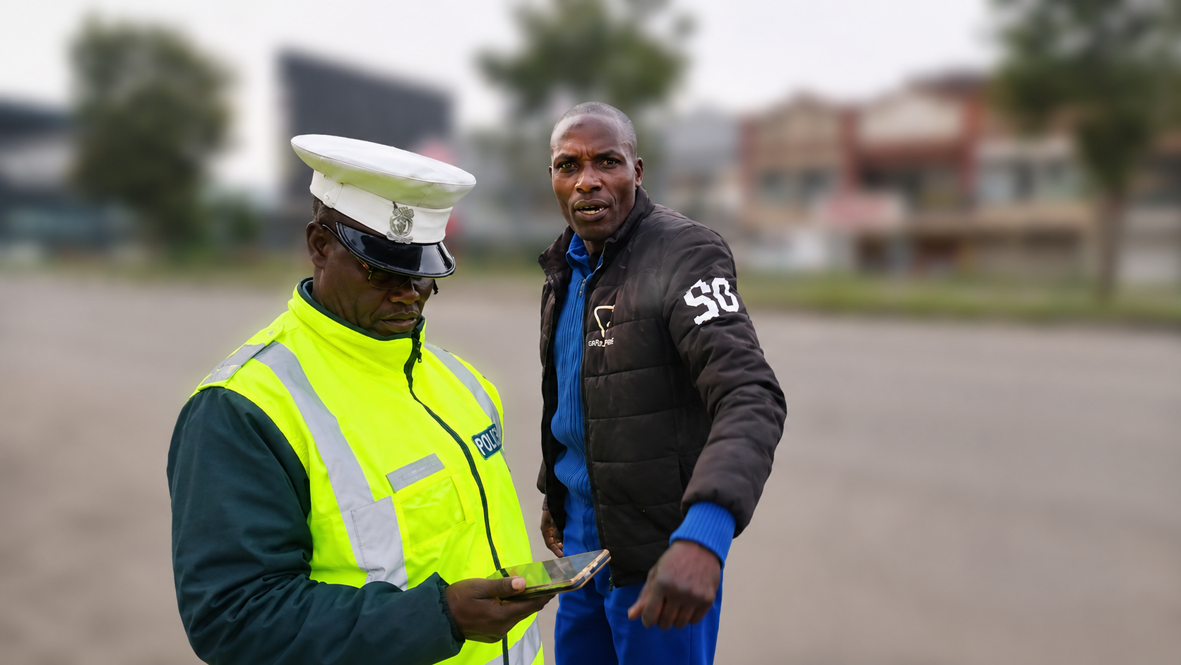 NPS launches disciplinary action after officer caught abusing colleague in Nakuru traffic incident