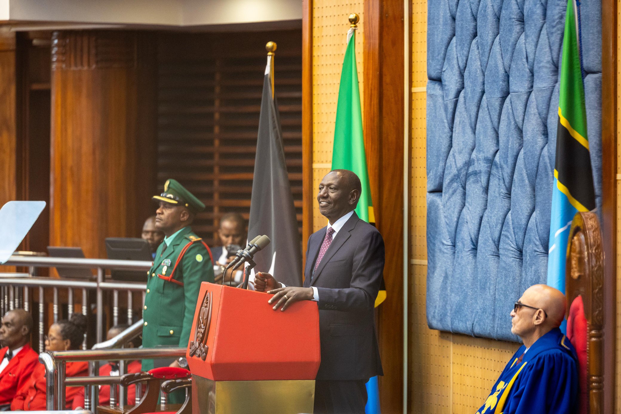Ruto Calls for Stronger Kenya–Tanzania Unity, Warns Against Regional Rivalry in Dodoma Address