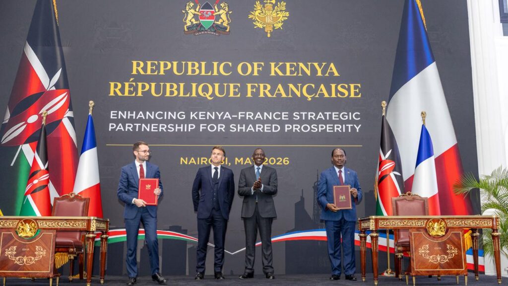 Kenya, France Sign 11 Deals as Ruto Pushes ‘Looking Forward' Partnership Agenda