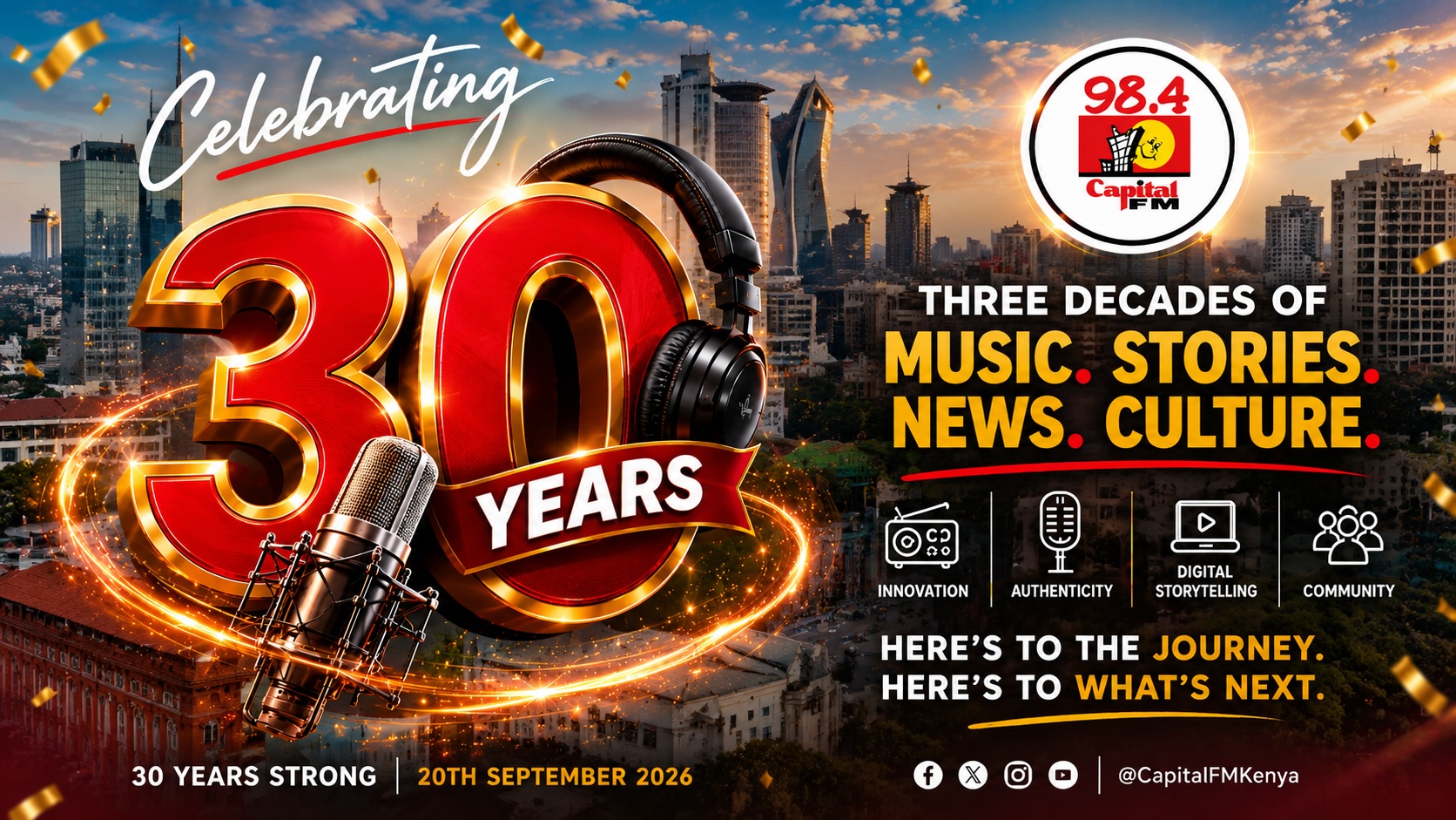 Capital FM @ 30: Three Decades of Innovation, Influence and Defining Culture in Kenya