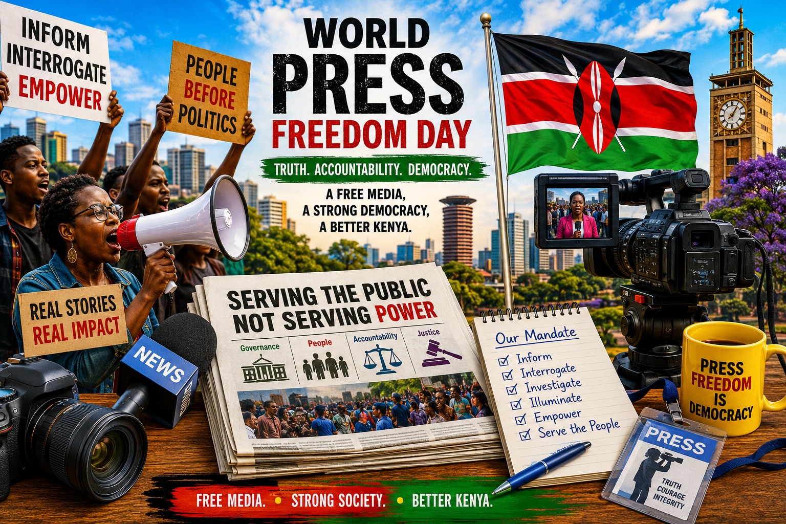 OPINION: World Press Freedom Day: Kenya’s Media Must Reclaim the Public Narrative