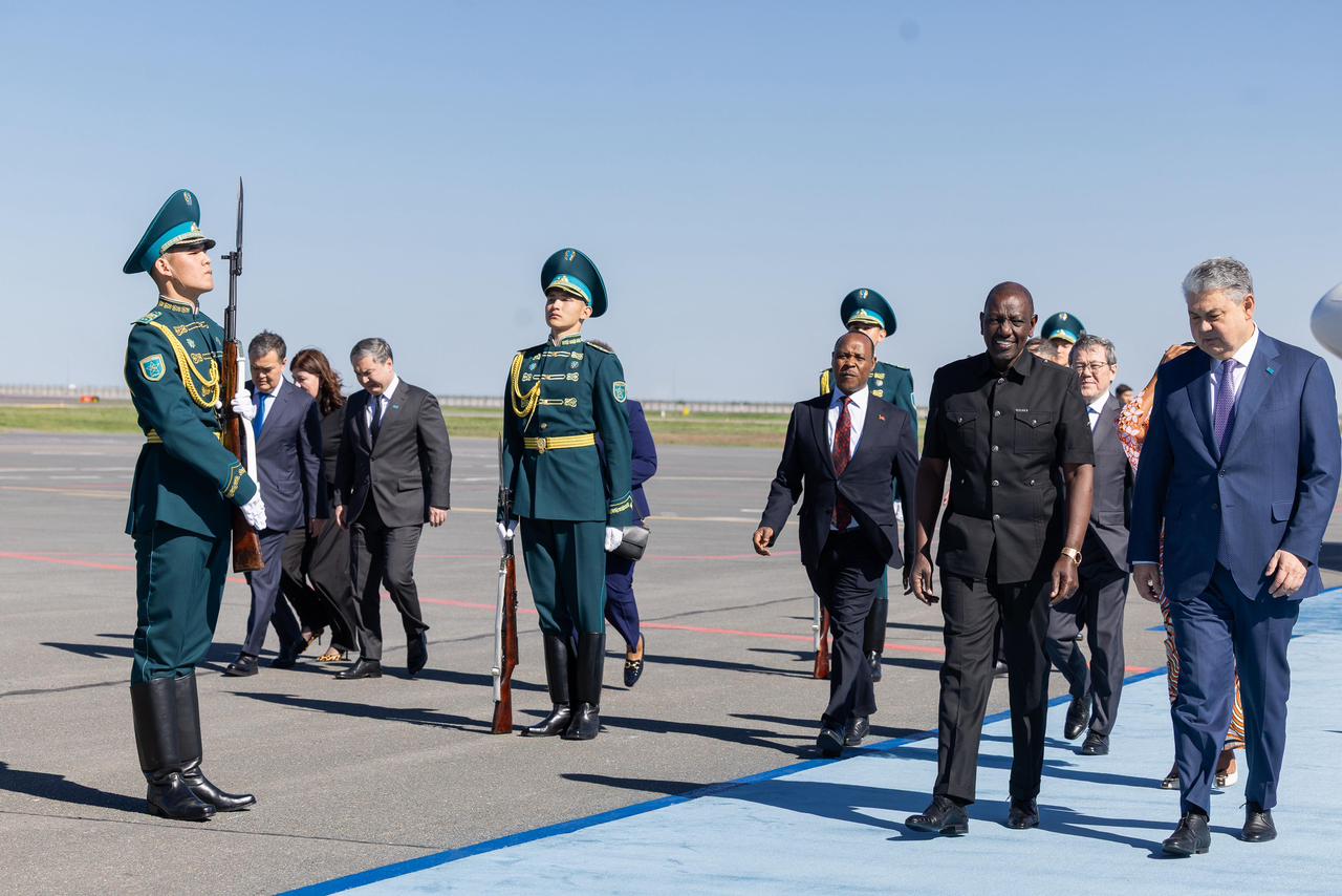 Ruto arrives in Kazakhstan for State visit to deepen trade, technology ties