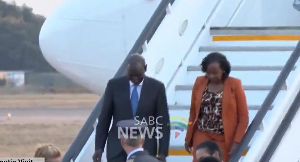 President Ruto Lands at Waterkloof Air Force Base for Historic South Africa State Visit
