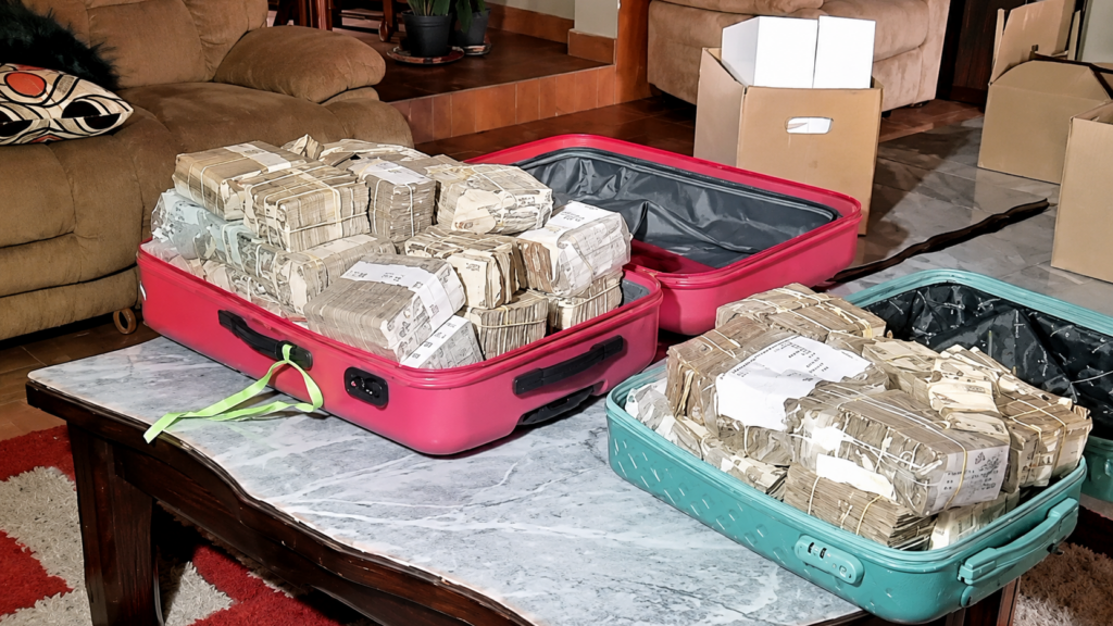 Nairobi Chief Officer arrested with millions stashed in suitcases at home