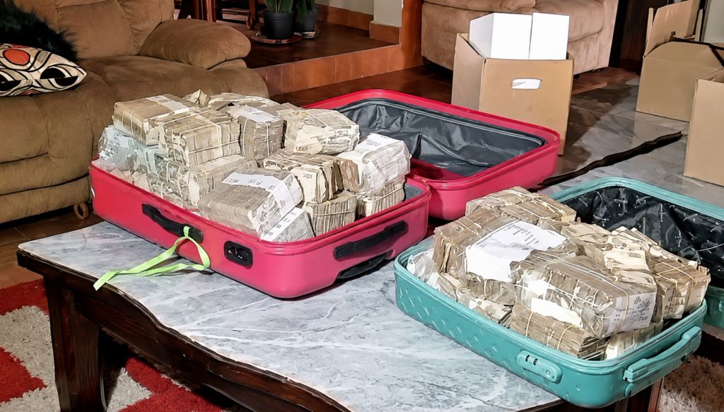 Nairobi Chief Officer arrested with millions stashed in suitcases at home