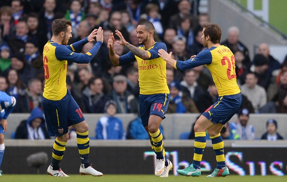 ARSENAL CELEBRATE