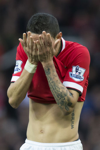 Former Manchester United winger, Angel Di Maria has admitted he was desperate to leave Old Trafford. PHOTO/FILE