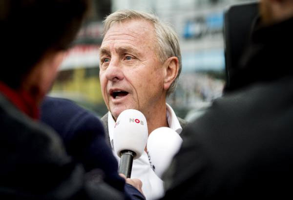 Dutch football great Johan Cruyff, pictured on December 15, 2014. PHOTO/AFP