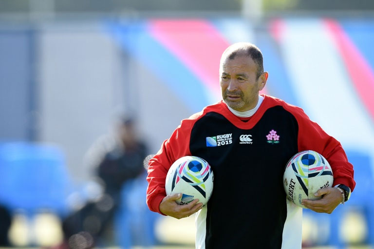 Eddie Jones is to be England's first foreign head coach. PHOTO/AFP