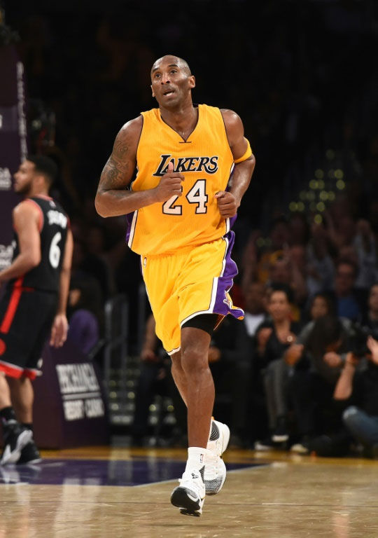 Kobe Bryant, a member of two Olympic gold medal squads, has been nagged by injuries in recent seasons and struggled to find form this season PHOTO/AFP