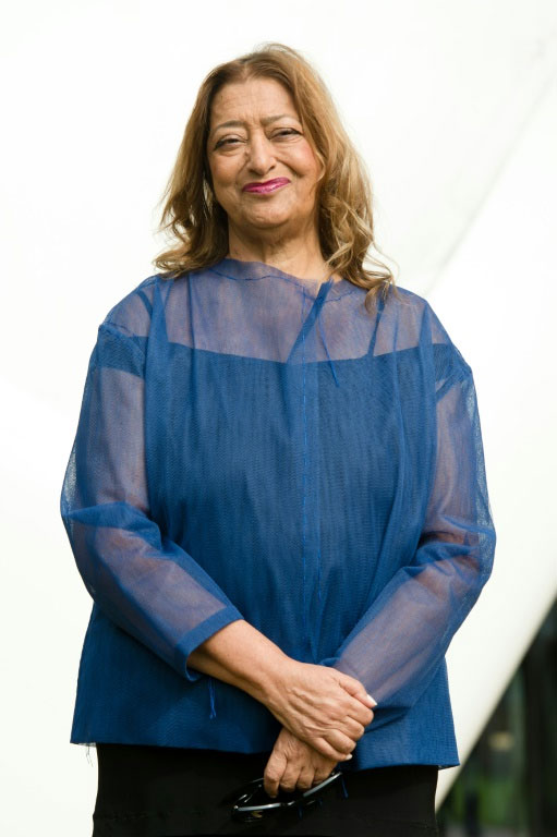 Iraqi-British architect Zaha Hadid's stadium plan set off a row over a $2 billion price tag that would have made it the world's most expensive sports venue. PHOTO/AFP
