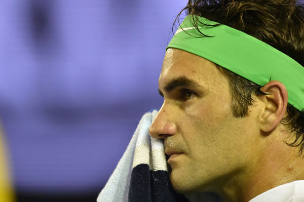 Switzerland’s Roger Federer was a semi-finalist at the recent Australian Open. PHOTO/AFP
