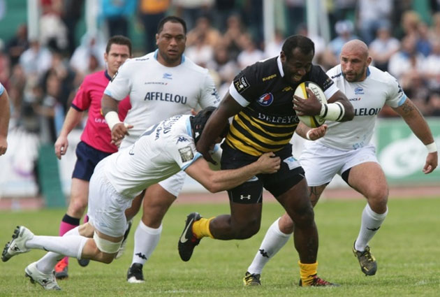 Former Fiji international Seru Rabeni (C) died on Tuesday at the age of just 37 ©Romain Perrocheau (AFP/File)