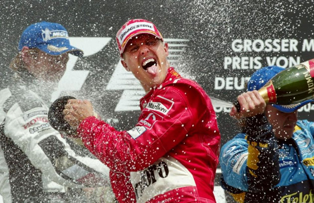 Germany's Michael Schumacher won seven Formula One world titles (AFP Photo/Loic Venance)