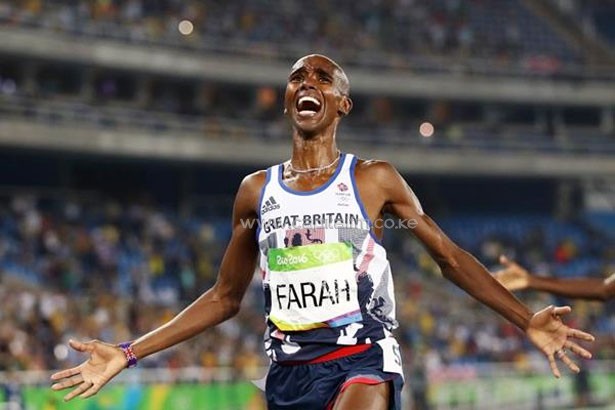 Mo Farah wins the 5000m at the Rio 2016 Olympic Games (Getty Images) © Copyright