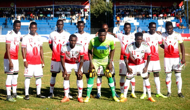 Kenya line-up International friendly match against Russia - CECAFA FOOTBALL