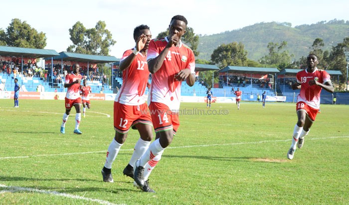 Kenya line-up International friendly match against Russia - CECAFA FOOTBALL