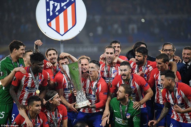 Griezmann pounces twice as Atletico sink hapless Marseille