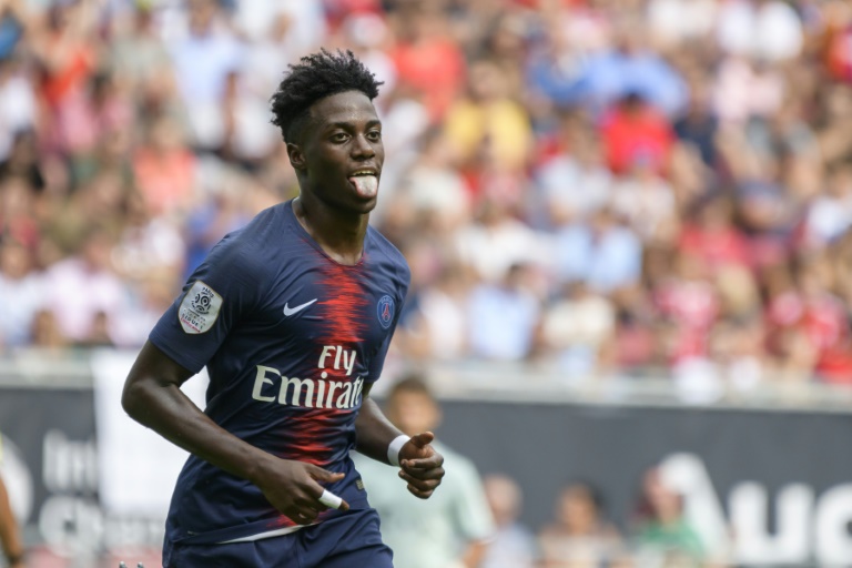 Image result for timothy weah and neymar psg