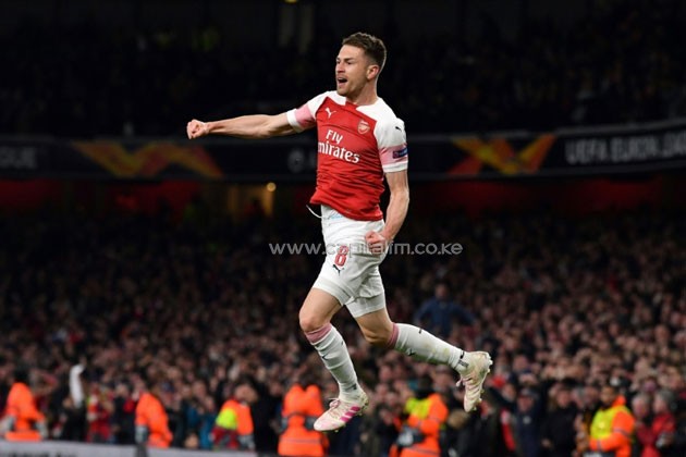 Arsenal silence Napoli to put one foot in Europa semis arsenali ram - Arsenal silence Napoli to put one foot in Europa semis