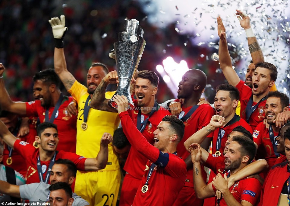 Portugal Lift Inaugural Nations League Trophy Capital Sports