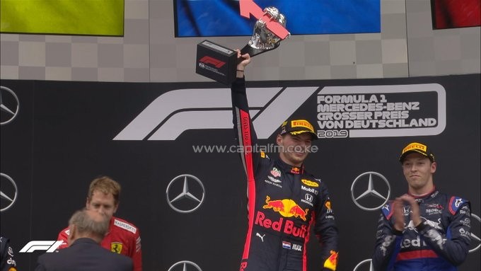 Verstappen wins chaotic German Grand Prix Verstappen - Verstappen wins chaotic German Grand Prix