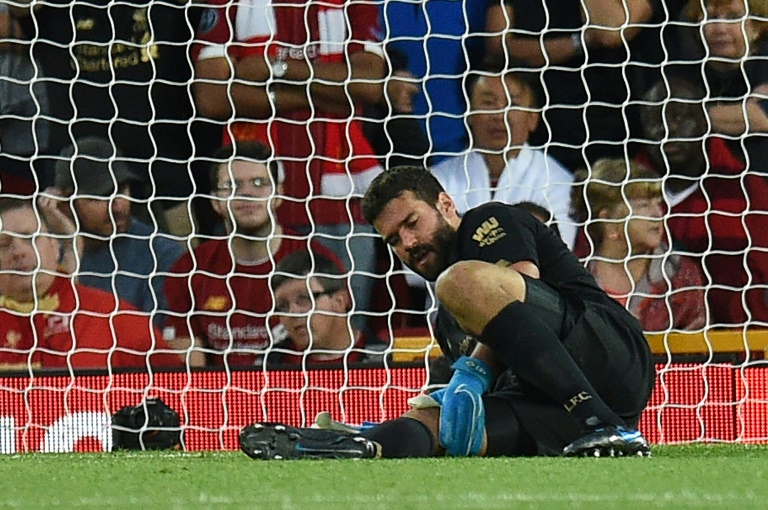 Liverpool keeper Alisson out for ‘next few weeks’ says Klopp e1c7e4ebbeed7c85838fea86c1ce0cc9de49f71e - Liverpool keeper Alisson out for ‘next few weeks’ says Klopp
