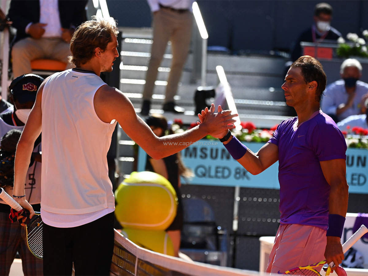 Nadal stunned by Zverev in Madrid to cast cloud over Roland Garros bid