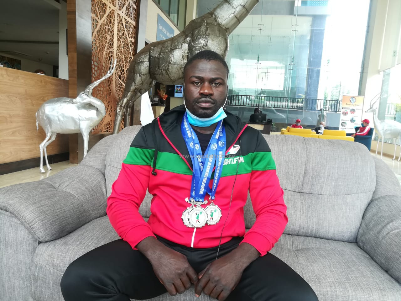 Skipper Aromo wins Silver to take Kenya’s medal tally to 14 in Olympics Weightlifting Qualifiers