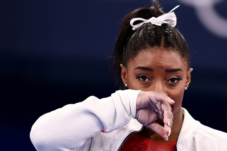 Simone Biles withdraws from Olympics all-around gymnastics
