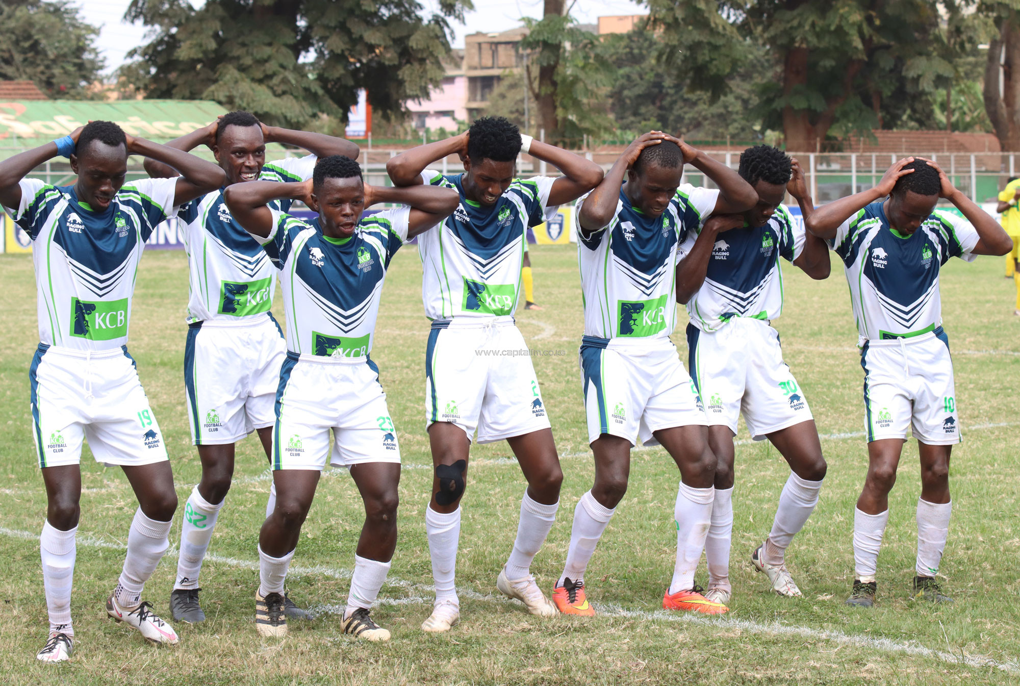 KCB thrash Kariobangi Sharks to move to within a point of leaders Tusker
