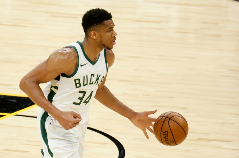 Giannis improved but uncertain for Bucks in NBA Finals opener