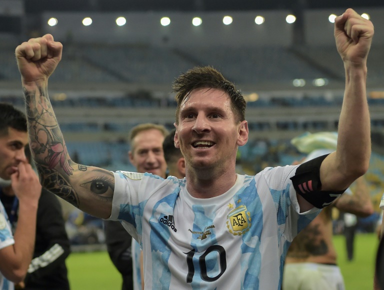 Messi dedicates Copa title to family, country and Maradona