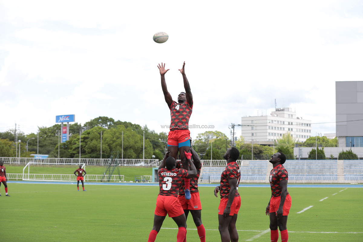 Kenya 7s In High Spirits as they hold first training in Kurume