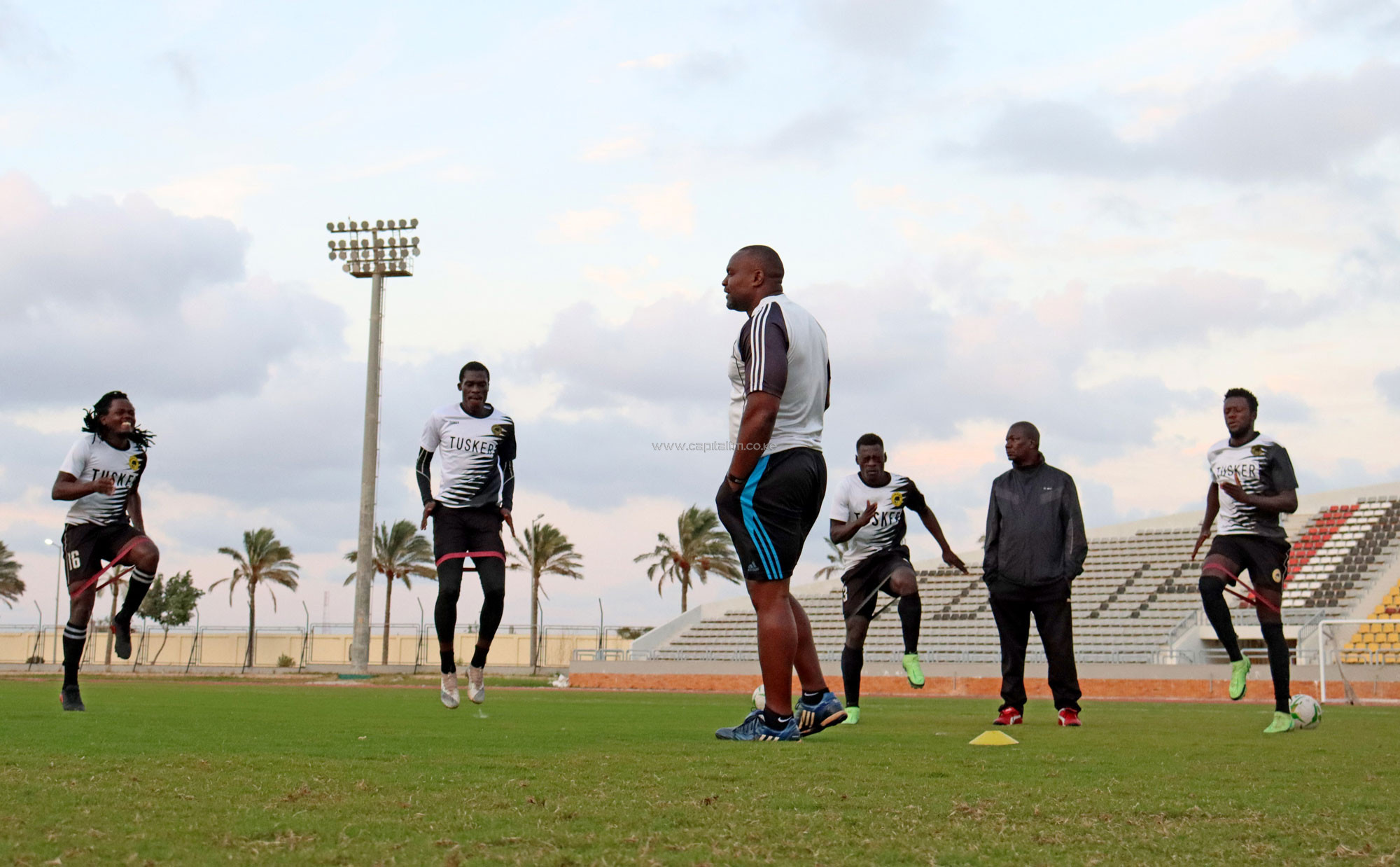 Tusker land in Alexandria seeking to tame Zamalek