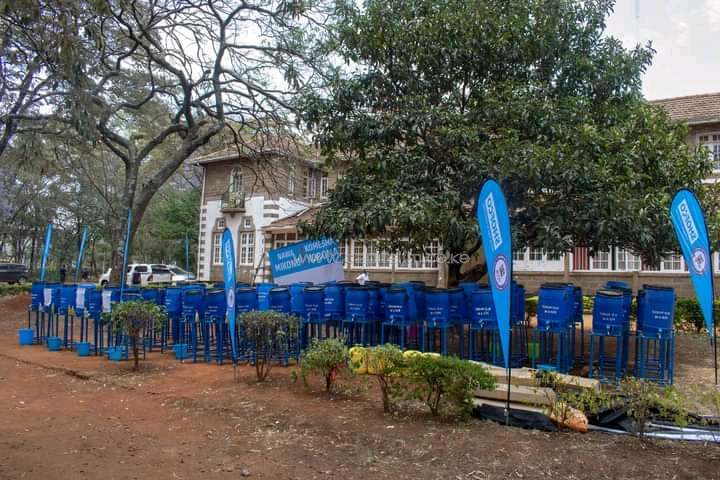 SHOFCO donates 60 handwashing stations to NMS to mark Global Handwashing Day