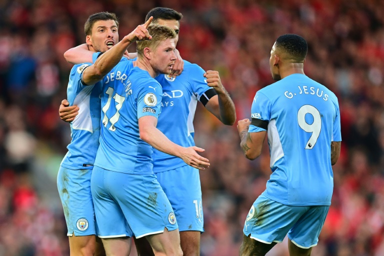 Man City allege staff spat at in Liverpool draw