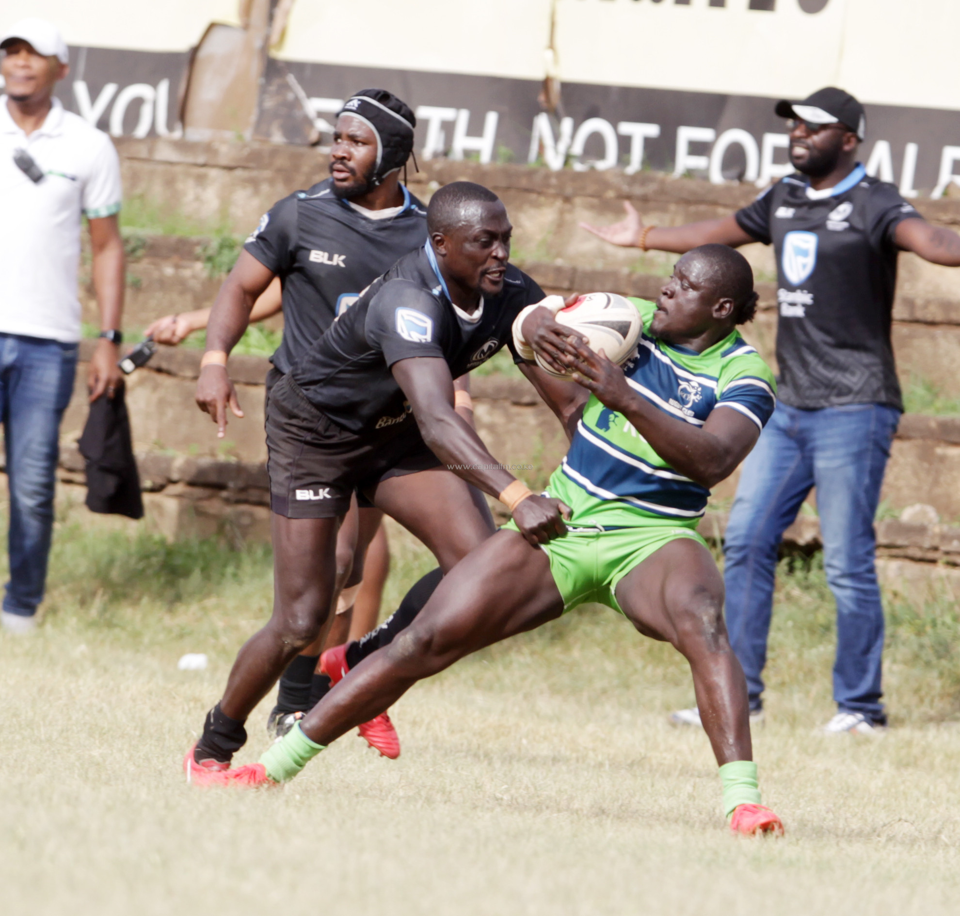 Pictorial: Kenya 7s stars spice up KCB, Mwamba clash