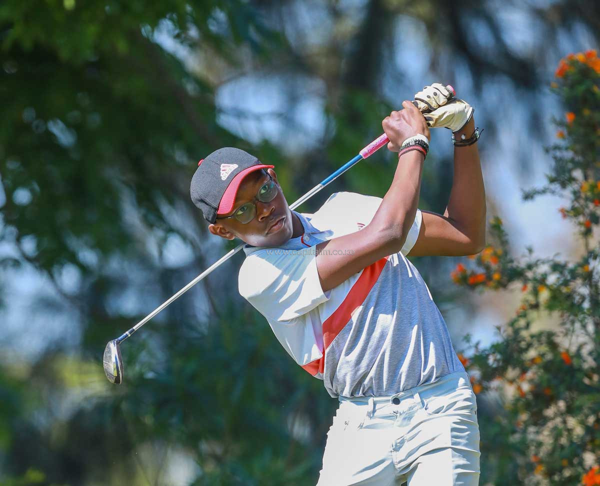 Junior golfer Gitonga rules Safaricom Golf Tour in Limuru