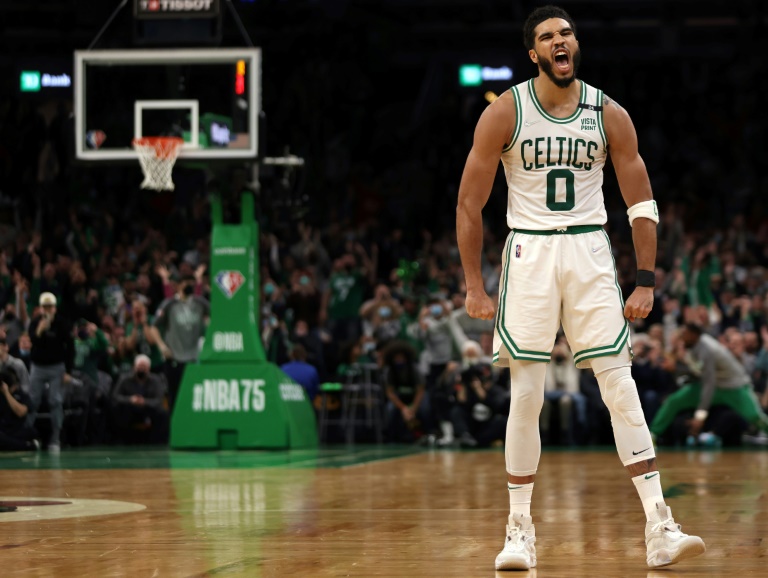 Tatum, Brown lead Celtics thumping over Jokic and his Nuggets