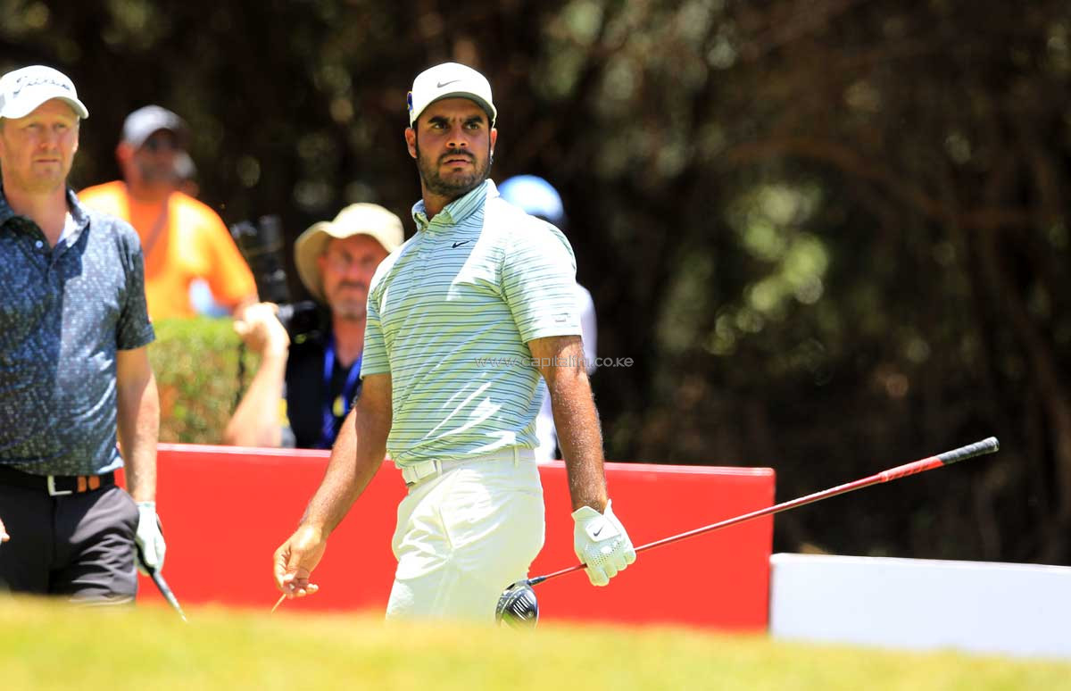 Indian pro Sharma at the summit as Magical Kenya Open enters business end