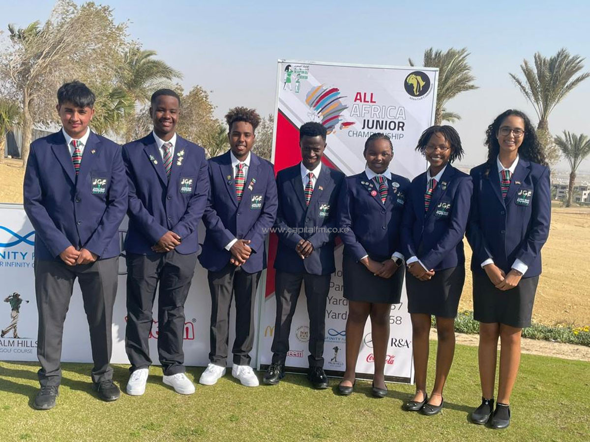 Kenya Junior Golf Team back home with wealth of experience from continental duty  
