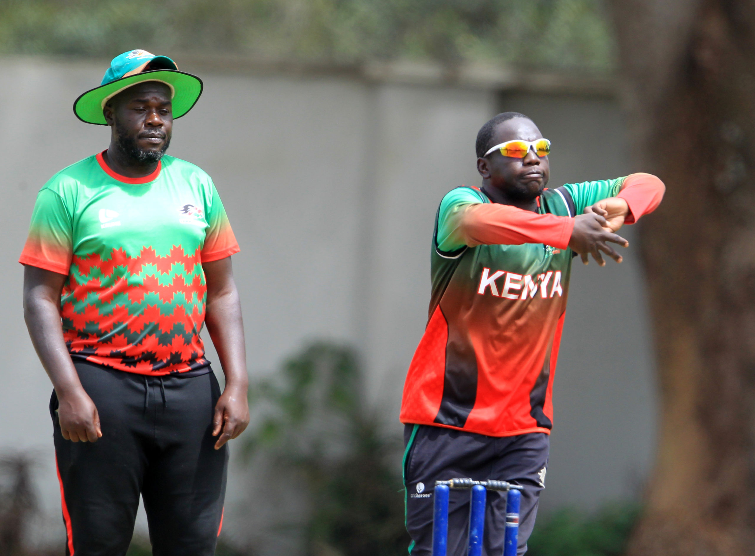 NationalCricketTeamShemNgochetrainswithCoachDavidObuyaCaps