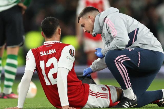 Arteta hopes injured Saliba can return for Arsenal’s title run-in