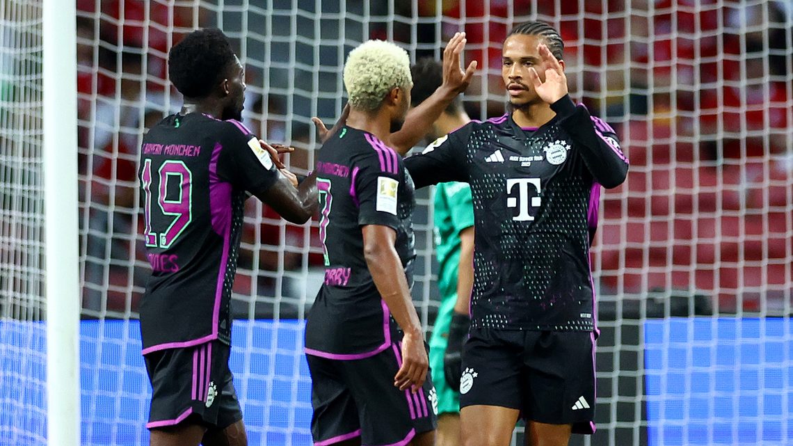 Bayern defeat Liverpool in high-scoring Singapore friendly as Premier  League return nears