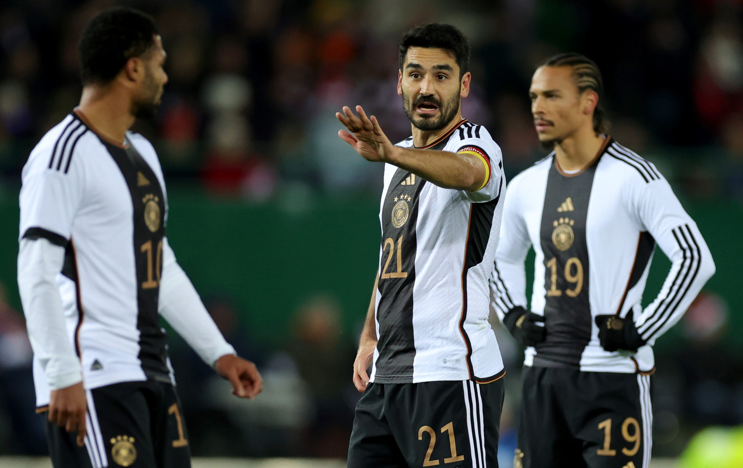 Germany players during the defeat to Austria. PHOTO/DW