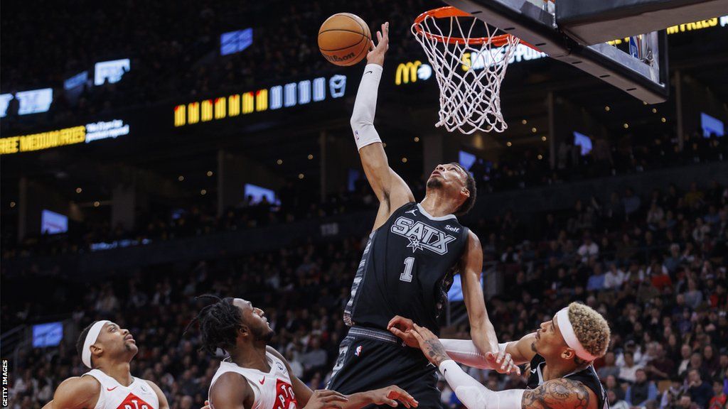 NBA: Wembanyama stars as Spurs dominate Mavericks