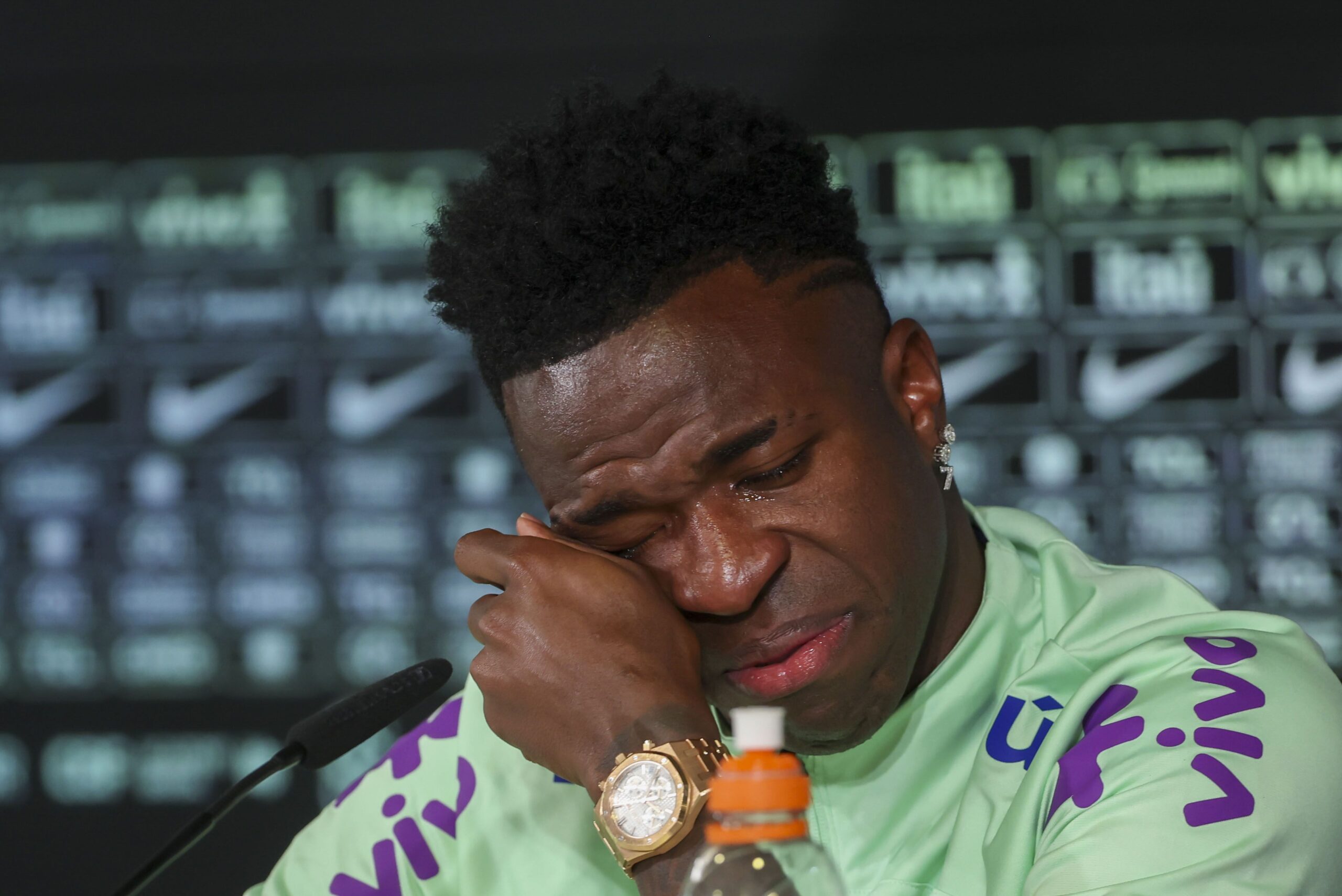 Five guilty of hate crimes for racist abuse of Vinicius Jr